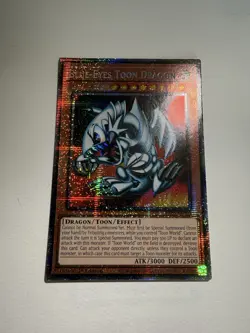 YuGiOh - Ra05-en003 - Starlight Rare Blue Eyes Toon Dragon NM 1st Edition - Image 1