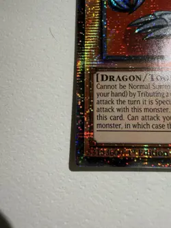 YuGiOh - Ra05-en003 - Starlight Rare Blue Eyes Toon Dragon NM 1st Edition - Image 5