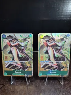 2×Ryuma P-072 Best Selection Vol. 3 English - One Piece Card Game AA Alt Art- NM - Image 1