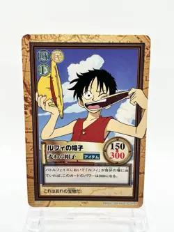 1999 One Piece Carddass Hyper Battle Luffy C05 First Stage Japan Bandai Vintage - Image 1