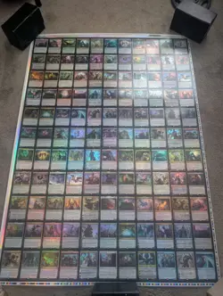 Magic: The Gathering MTG War Of The Spark Uncut FOIL Sheet Mythic Edition Rare - Image 1