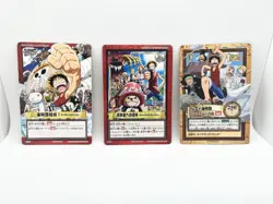 2001 One Piece Carddass Hyper Battle Promo H-T1 C-T2 H-P1 Bandai Japanese Rare - Image 1