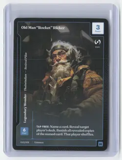 Wonders of the First - Existence | Old Man "Rocket" Ricker NF Mythic - Image 1