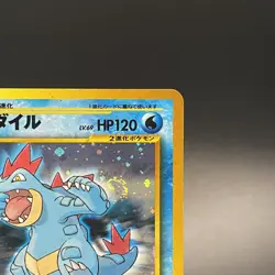 [SWIRL] Feraligatr No. 160 Holo Neo Premium File 1 Pokemon Card Japanese - MP - Image 5