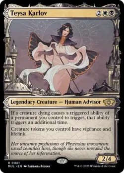 Teysa Karlov -Foil Light Play MTG March of the Machine: Multiverse Legends - Image 1