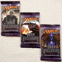 MTG: 3 DARK ASCENSION Sealed Boosters from Box - 1 of Each Art Cover - English - Image 1