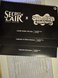 MTG Secret Lair Drop: SpongeBob SquarePants Rainbow Foil Bundle - Image 1