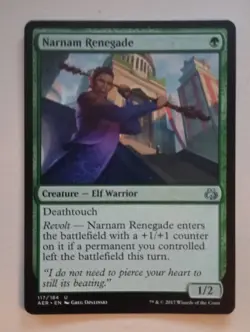 Narnam Renegade - MTG - Aether Revolt - NM - Image 1