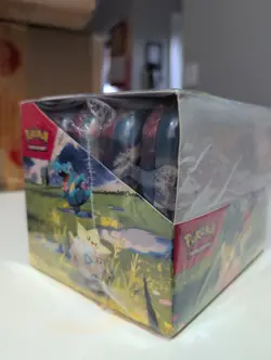 Pokemon TCG Ascended Heroes MINI TIN DISPLAY BOX Factory Sealed 10x Tins - Image 1