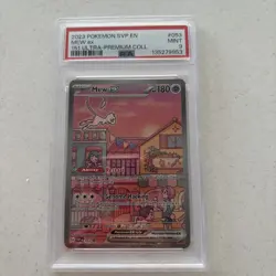 Pokemon Mew EX SVP Blackstar TCG 151 UPC Promo SVP053 PSA 9 MINT - Image 3