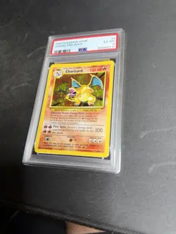 Pokemon Base Set Charizard 4/102 Unlimited Holo PSA 6 Graded English 1999 WOTC - Image 3