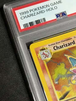 Pokemon Base Set Charizard 4/102 Unlimited Holo PSA 6 Graded English 1999 WOTC - Image 5