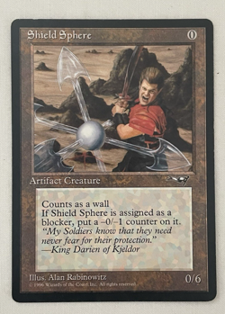 1x Shield Sphere Alliances MTG Magic the Gathering MP - Image 1