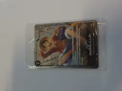 Monkey.D.Luffy Tin Pack Set Vol 2 P-075 One Piece Promo Card Sealed - Image 1