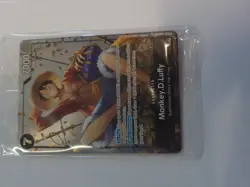 Monkey.D.Luffy Tin Pack Set Vol 2 P-075 One Piece Promo Card Sealed - Image 3