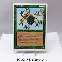 MTG - 4th Edition - Killer Bees - Uncommon - Lightly Played - Image 1