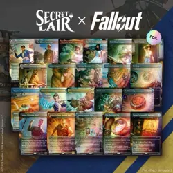 MTG Secret Lair Fallout Atomic-Grade Foil Bundle Rad Superdrop + BONUS CARD - Image 1