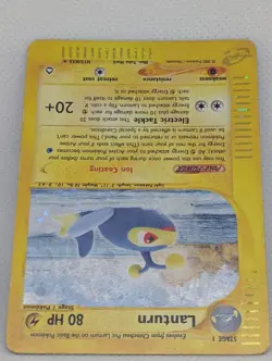 Lanturn Holo Rare H15/H32 Aquapolis WoTC Pokemon TCG Nintendo E-Reader LP - Image 4