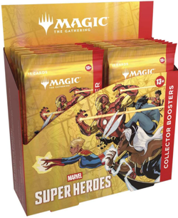 Magic The Gathering Marvel's Super Heroes Collector Booster Box Sealed MTG - Image 1