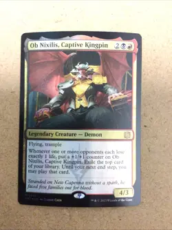 Ob Nixilis, Captive Kingpin (Extended Art) March of the Machine: Foil - Image 1