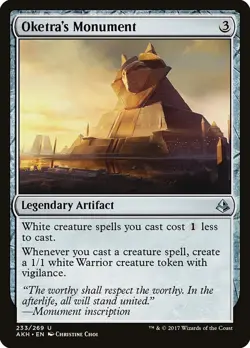 MTG Oketra's Monument Amonkhet Uncommon NM - Image 1