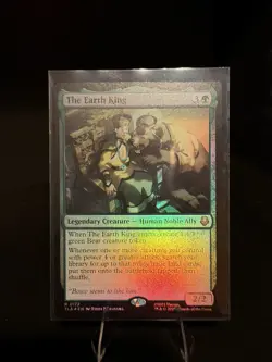 The Earth King FOIL Avatar: The Last Airbender Magic MTG NM - Image 1