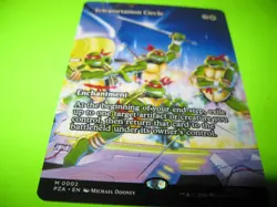 MTG Teleportation Circle (2/20) Teenage Mutant Ninja Turtles - Image 1