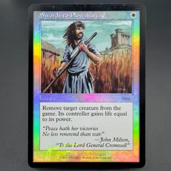 Swords to Plowshares Judge Foil DCI MP MTG - Image 1
