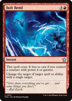 MTG Bolt Bend [Foundations] Near Mint Magic - Image 1