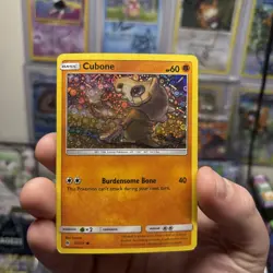 Pokemon Sun & Moon #57/131 General Mills Promo Holo Cubone MP - Image 1