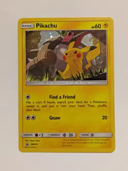 Near Mint * Pikachu COSMOS ✨ HOLO PROMO card - SM234 Black Pokemon TCG 2019 - Image 1