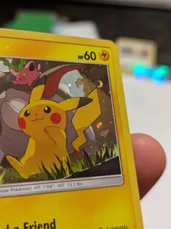 Near Mint * Pikachu COSMOS ✨ HOLO PROMO card - SM234 Black Pokemon TCG 2019 - Image 4