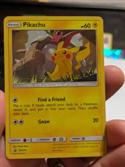 Near Mint * Pikachu COSMOS ✨ HOLO PROMO card - SM234 Black Pokemon TCG 2019 - Image 5
