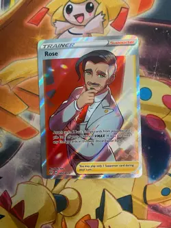 Pokemon TCG SWSH03: Darkness Ablaze #189/189 Rose (Full Art) NM - Image 1