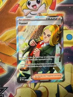 Pokemon Hassel 205/167 Twilight Masquerade Ultra Rare Full Art NM - Image 1