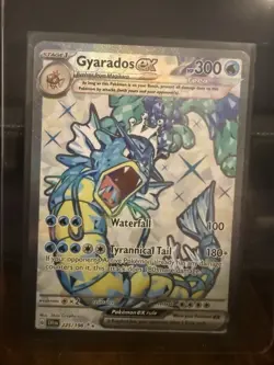 Gyarados ex 225/198 Ultra Rare Scarlet & Violet Pokemon Holo Near Mint - Image 1