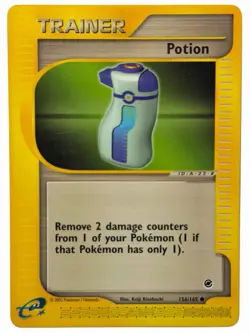 Potion - 156/165 Expedition 2002 - E Reader WOTC Pokemon - NM - Image 1