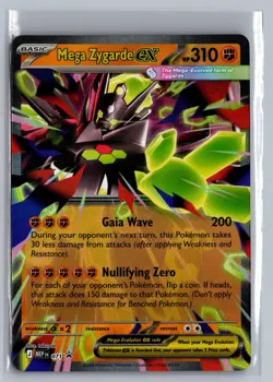Mega Zygarde ex 071 Holo Promo ME: Mega Evolution Promo Pokemon Near Mint - Image 1