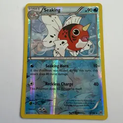 Pokemon TCG Seaking 28/162 XY BREAKthrough Reverse Holo Card NM/LP - Image 1
