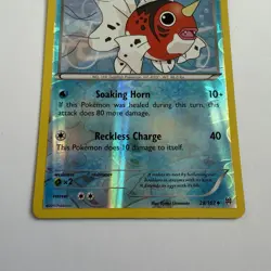 Pokemon TCG Seaking 28/162 XY BREAKthrough Reverse Holo Card NM/LP - Image 2