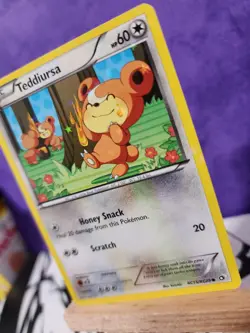 Pokemon TCG Teddiursa RC15/RC25 Legendary Treasures Radiant Collection Holo - Image 3