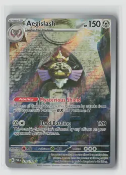 Aegislash #210/182 Sv04 Paradox Rift Illustration Rare Pokemon TCG NM - Image 1