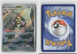 Aegislash #210/182 Sv04 Paradox Rift Illustration Rare Pokemon TCG NM - Image 3