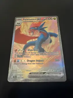 Salamence ex 187/159 Sv09: Journey Together Holo Pokemon - Image 3