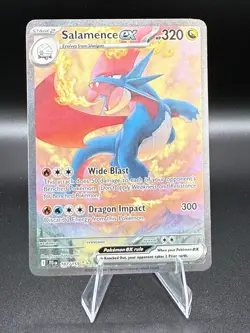 Pokemon Salamence ex SIR SV09: Journey Together 187/159 - Image 1