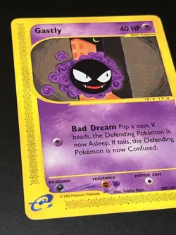 Pokemon Expedition Gastly 109/165 Common 2002 -A17 - Image 2
