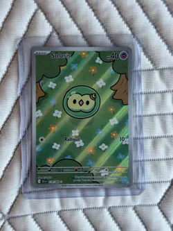 Pokemon TCG Solosis Holo Illustration Rare SV: Black Bolt 118/086 NM - Image 1