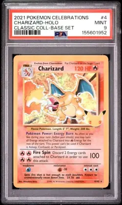 PSA 9 Pokemon Celebrations Big 3 #15 #4 #2 Charizard Blastoise Venusaur Lot - Image 4
