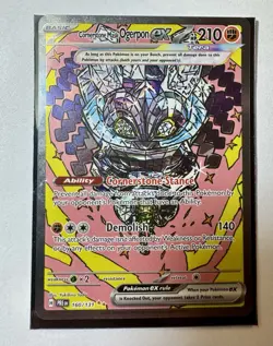 Pokemon Cornerstone Mask Ogerpon ex #160/131 Full Art Near Mint Holo - Image 1