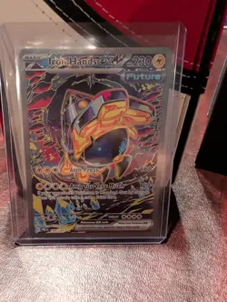 Pokemon Iron Hands ex 154/131 Prismatic Evolutions Special Illustration 154 SIR - Image 1